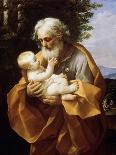 Saint Joseph with Infant Christ, 1620S-Guido Reni-Giclee Print
