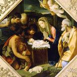 The Adoration of the Christ Child, C1640-Guido Reni-Giclee Print