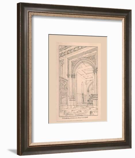 Guild Hall Entrance, 1815, (1886)-Robert Blemmell Schnebbelie-Framed Giclee Print