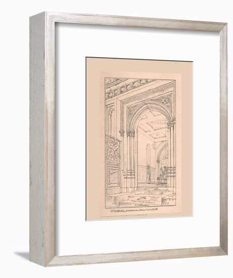 Guild Hall Entrance, 1815, (1886)-Robert Blemmell Schnebbelie-Framed Giclee Print