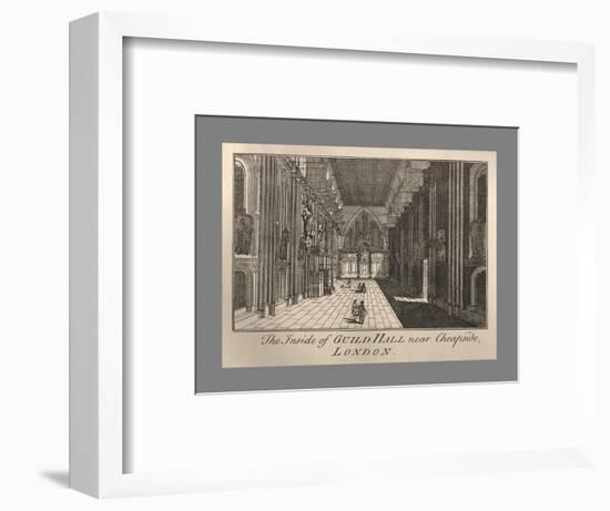 Guild Hall Interior, 1886-Unknown-Framed Giclee Print