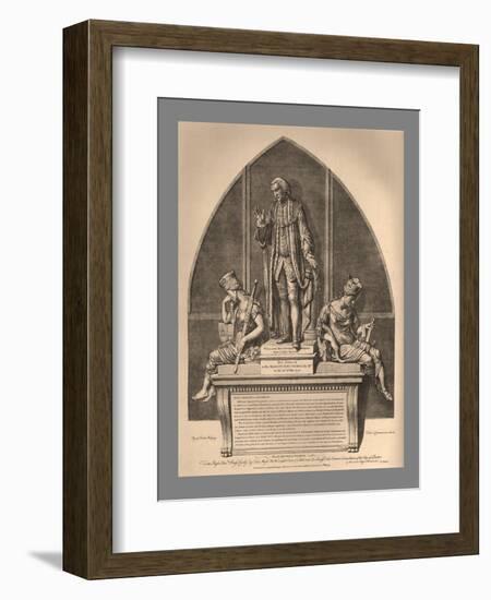 Guild Hall Monument to William Beckford, 1886-Unknown-Framed Giclee Print