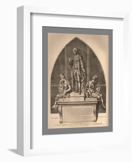 Guild Hall Monument to William Beckford, 1886-Unknown-Framed Giclee Print