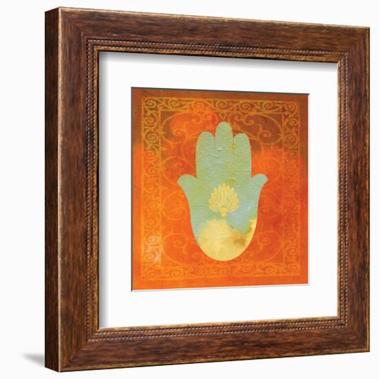 Guilded Hamsa I-null-Framed Premium Giclee Print