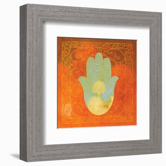 Guilded Hamsa I-null-Framed Premium Giclee Print