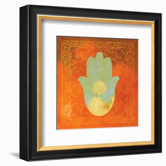 Guilded Hamsa I-null-Framed Premium Giclee Print