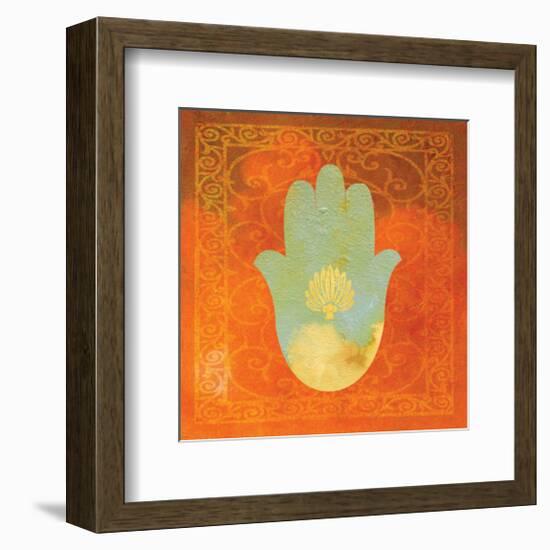 Guilded Hamsa I-null-Framed Premium Giclee Print