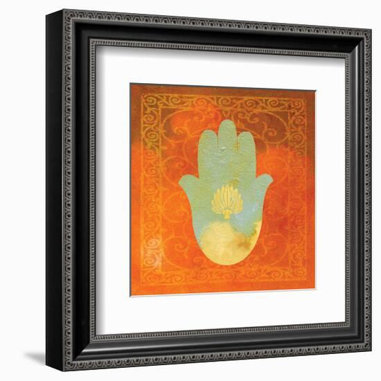 Guilded Hamsa I-null-Framed Art Print