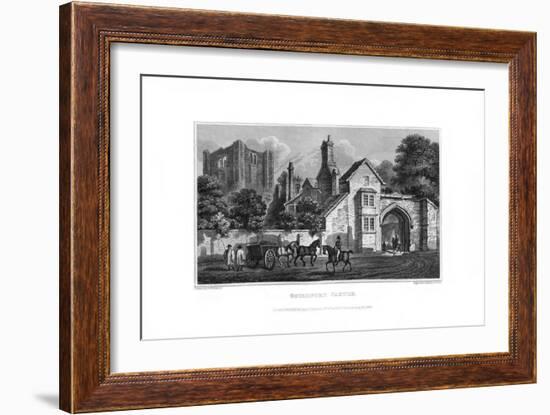 Guildford Castle, Guilford, Surrey, 1829-J Stowe-Framed Giclee Print