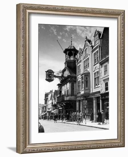 Guildford High Street, Surrey, Circa 1950-Staff-Framed Photographic Print