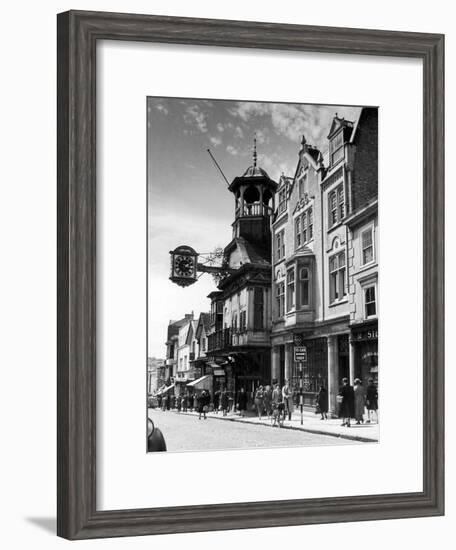 Guildford High Street, Surrey, Circa 1950-Staff-Framed Photographic Print