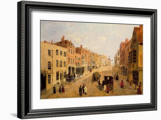 Guildford High Street--Framed Premium Giclee Print