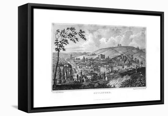 Guildford, Surrey, 1829-J Shury-Framed Premier Image Canvas