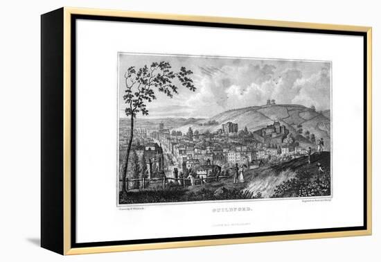 Guildford, Surrey, 1829-J Shury-Framed Premier Image Canvas