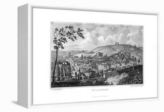 Guildford, Surrey, 1829-J Shury-Framed Premier Image Canvas