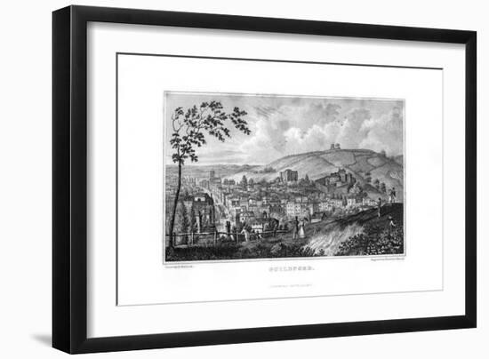 Guildford, Surrey, 1829-J Shury-Framed Giclee Print