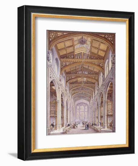 Guildhall Library, London, 1872-Edwin Thomas Dolby-Framed Giclee Print