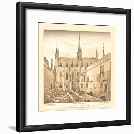 Guildhall North Side, 1882-83, (1886)-Unknown-Framed Giclee Print