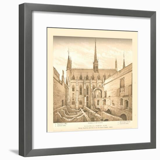 Guildhall North Side, 1882-83, (1886)-Unknown-Framed Giclee Print