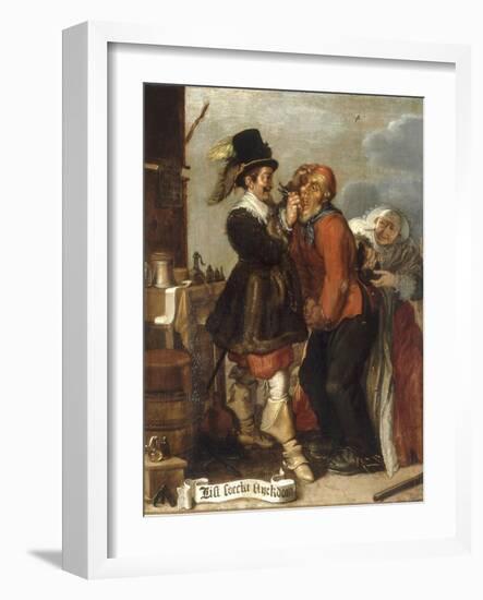 Guile Leads to Wealth-Adriaen Pietersz van de Venne-Framed Giclee Print