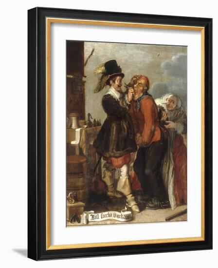 Guile Leads to Wealth-Adriaen Pietersz van de Venne-Framed Giclee Print