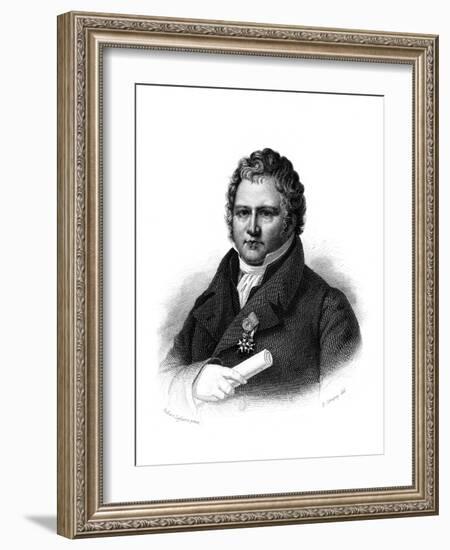 Guillaume Baron Ternaux-Robert Lefevre-Framed Art Print