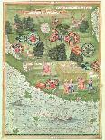 Map of Peru, from "Cosmographie Universelle", 1555-Guillaume Le Testu-Mounted Giclee Print