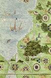 Map of the North Pole, from Cosmographie Universelle, 1555-Guillaume Le Testu-Giclee Print