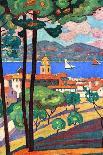 L'Ete Sur La Cote d'Azur-Guillaume Roger-Stretched Canvas