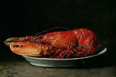 Still Life with a Lobster and a Soup Tureen-Guillaume Romain Fouace-Giclee Print
