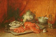 Still Life with a Lobster and a Soup Tureen-Guillaume Romain Fouace-Giclee Print