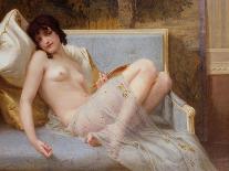 Venus and Cupid-Guillaume Seignac-Art Print
