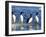 Guillemots on Ice in Lomfjorden Svalbard Archipelago, Norway, Scandinavia, Europe-Nico Tondini-Framed Photographic Print