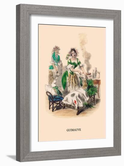 Guimauve-J.J. Grandville-Framed Art Print