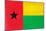 Guinea-Bissau Flag Design with Wood Patterning - Flags of the World Series-Philippe Hugonnard-Mounted Art Print