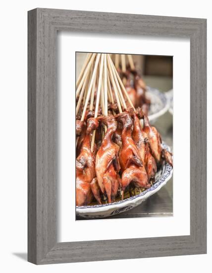 Guinea Fowl, Qibao, Shanghai, China-Jon Arnold-Framed Photographic Print