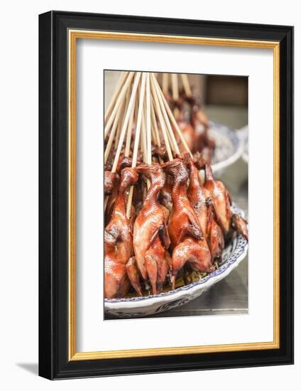 Guinea Fowl, Qibao, Shanghai, China-Jon Arnold-Framed Photographic Print