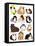 Guinea Pig Working Hr-Hanna Melin-Framed Premier Image Canvas