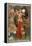 Guinevere and Her Ladies-In- Waiting in the Golden Days-Eleanor Fortescue Brickdale-Framed Premier Image Canvas