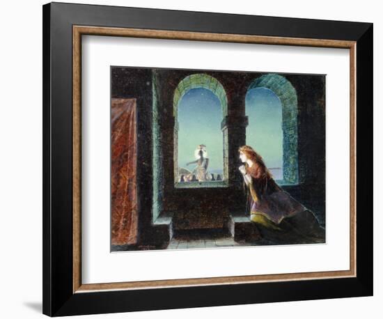 Guinevere-John Atkinson Grimshaw-Framed Giclee Print