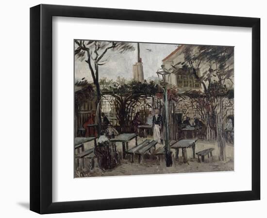 Guinguette à Montmartre :"Le Billard en bois"devenu"La bonne franquette"-Vincent van Gogh-Framed Giclee Print