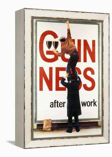 Guinness after Work, 1961-null-Framed Premier Image Canvas