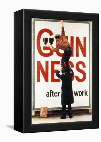 Guinness after Work, 1961-null-Framed Premier Image Canvas