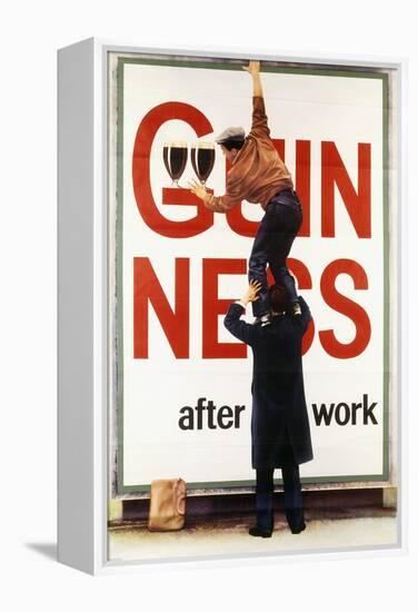 Guinness after Work, 1961-null-Framed Premier Image Canvas