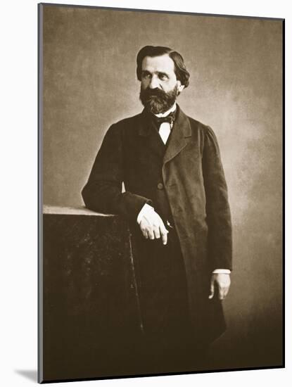 Guiseppe Verdi, 1860-Nadar-Mounted Giclee Print