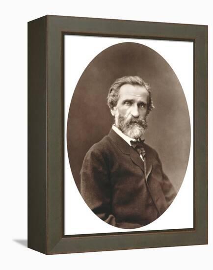 Guiseppe Verdi from "Galerie Contemporaine," 1877-Etienne Carjat-Framed Premier Image Canvas