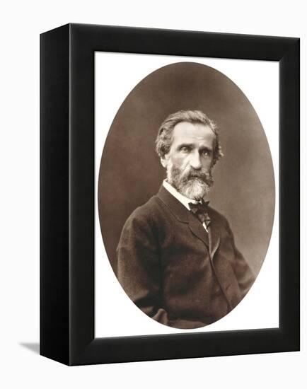 Guiseppe Verdi from "Galerie Contemporaine," 1877-Etienne Carjat-Framed Premier Image Canvas