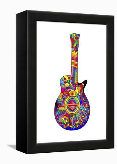 Guitar 02-Howie Green-Framed Premier Image Canvas