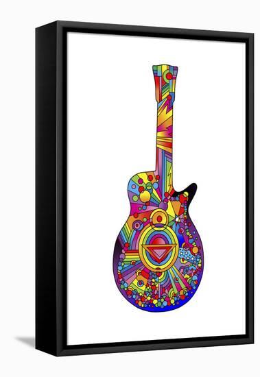 Guitar 02-Howie Green-Framed Premier Image Canvas