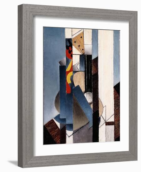 Guitar, 1913-Juan Gris-Framed Giclee Print